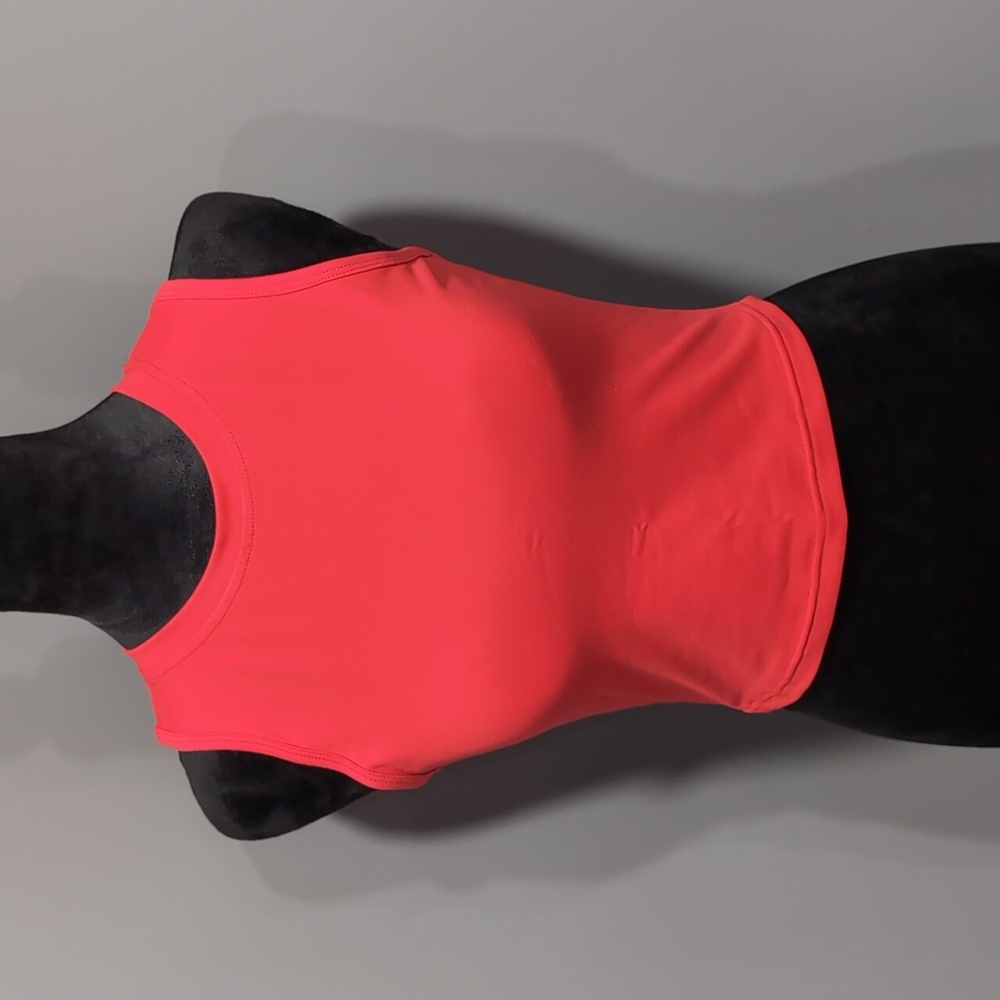 Zyia Red Crop Workout Top